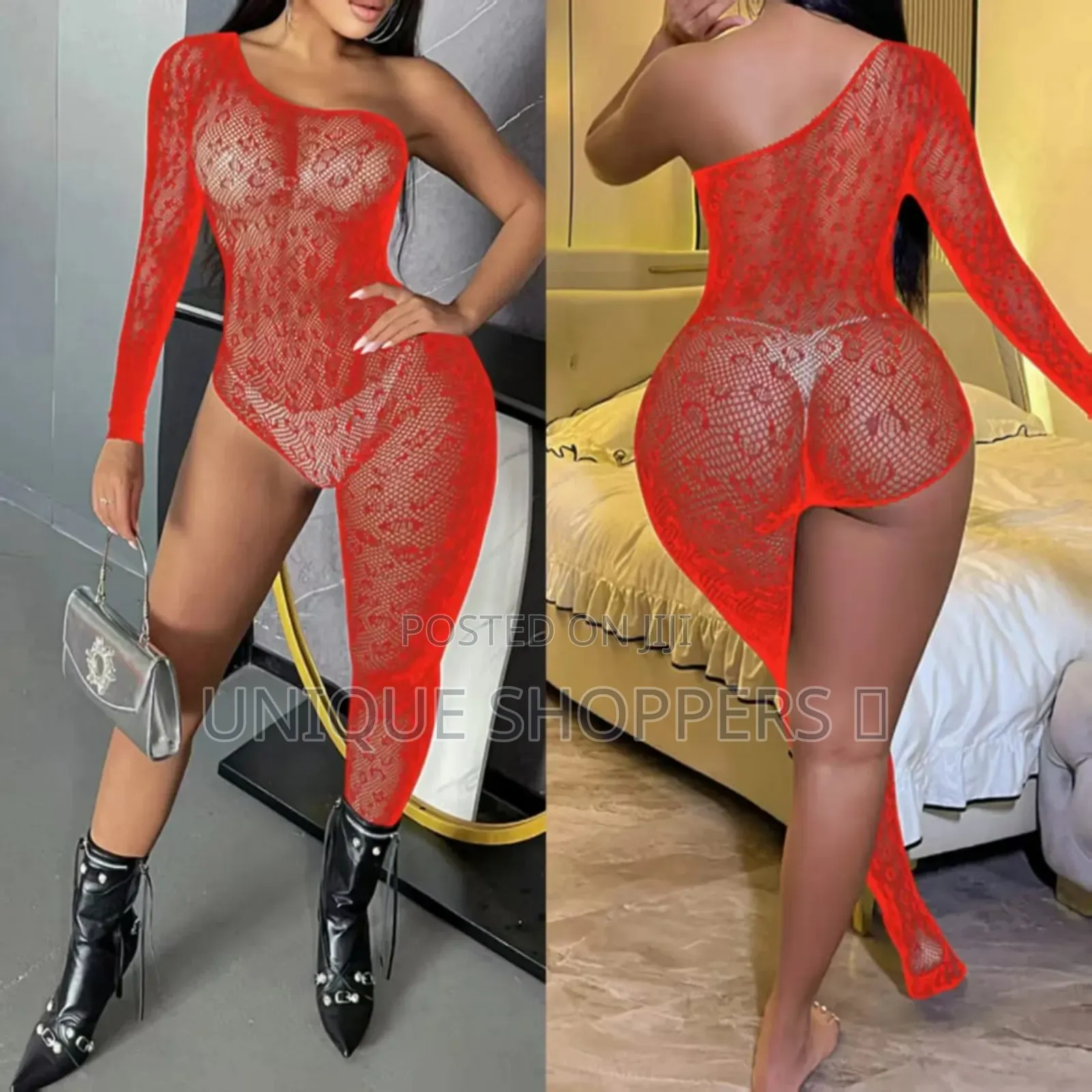 One Leg Design Bodysuit Available