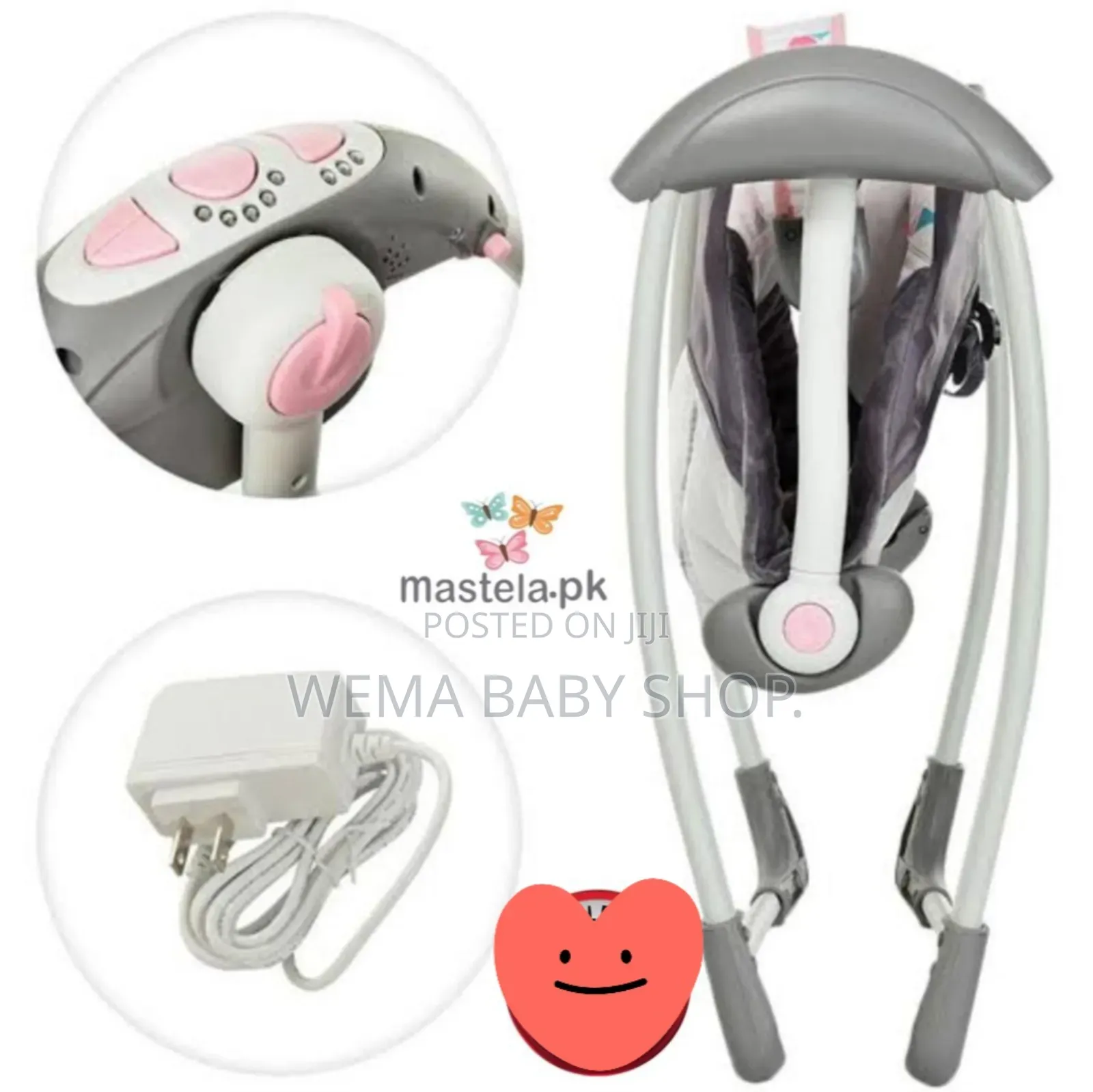 Mastela Deluxe Portable Swing (Electric Battery)