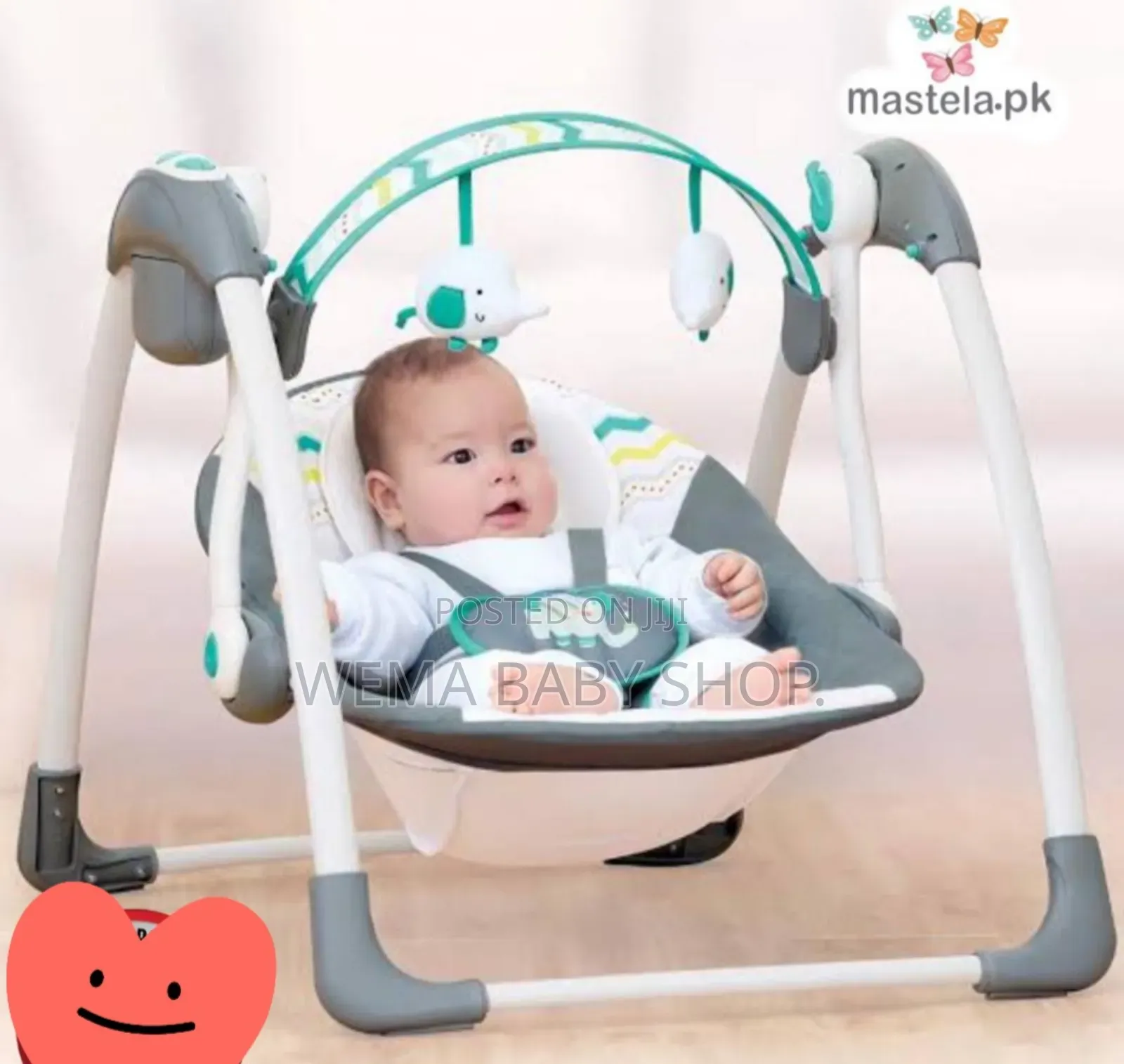 Mastela Deluxe Portable Swing (Electric Battery)