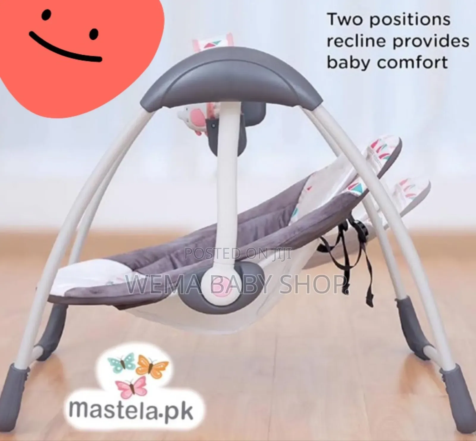 Mastela Deluxe Portable Swing (Electric Battery)