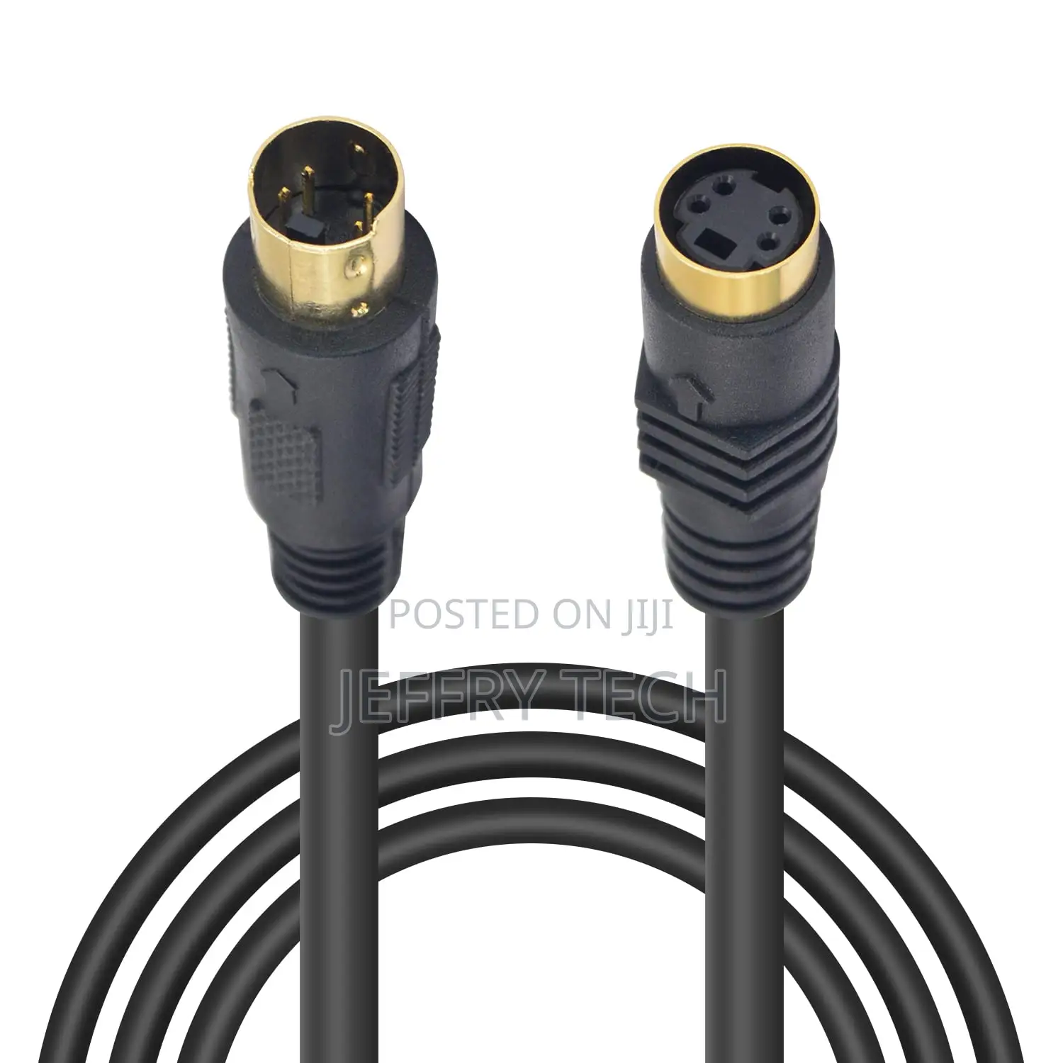 S-Video Cable, Mini Din 4-Pin Male to Female Cable, Mini Din 4-Pin S-