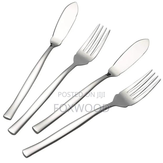 12-Piece Set (6 Fish Forks 6 Fish Knives) - thumbnail 3