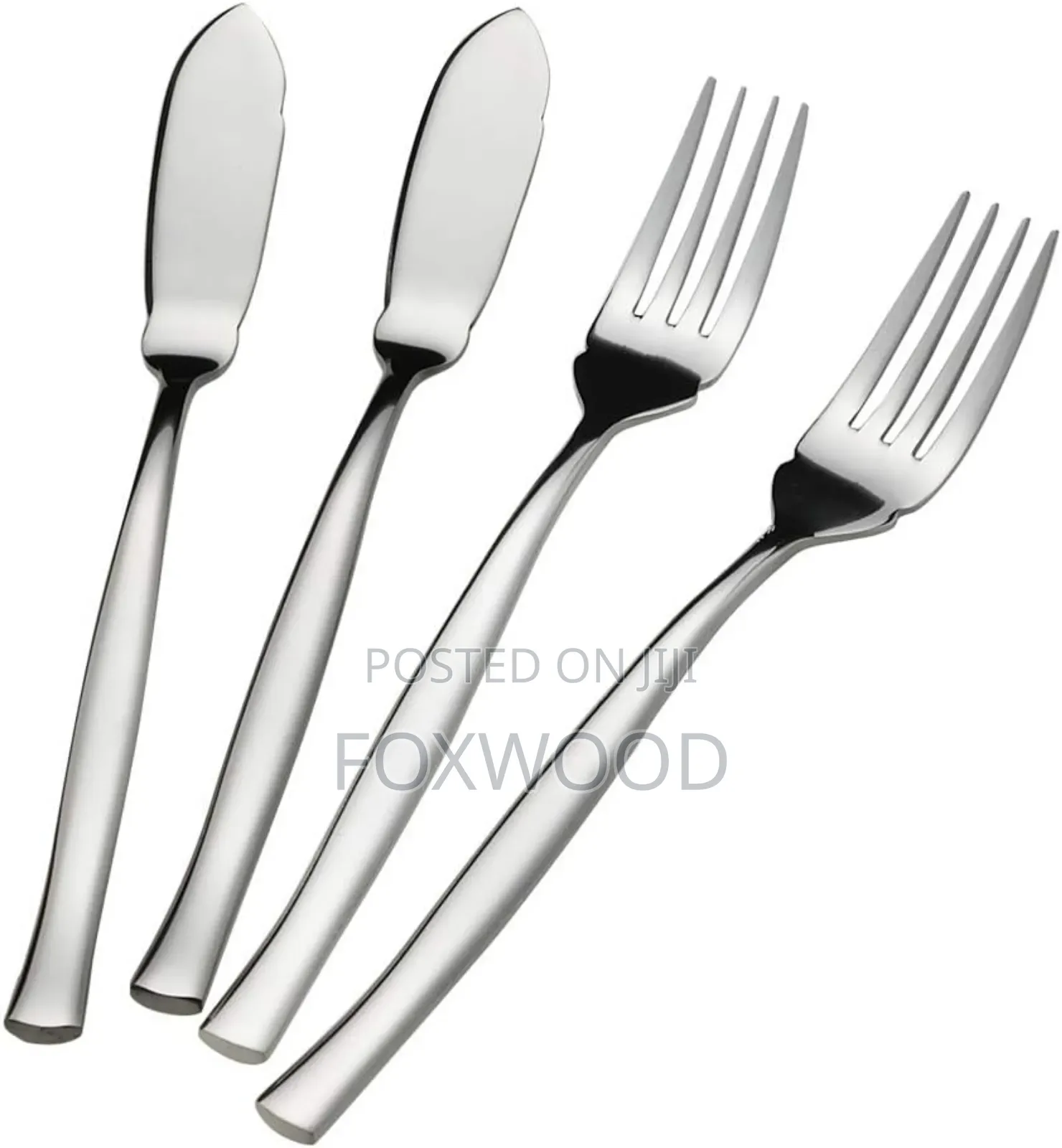 12-Piece Set (6 Fish Forks 6 Fish Knives)