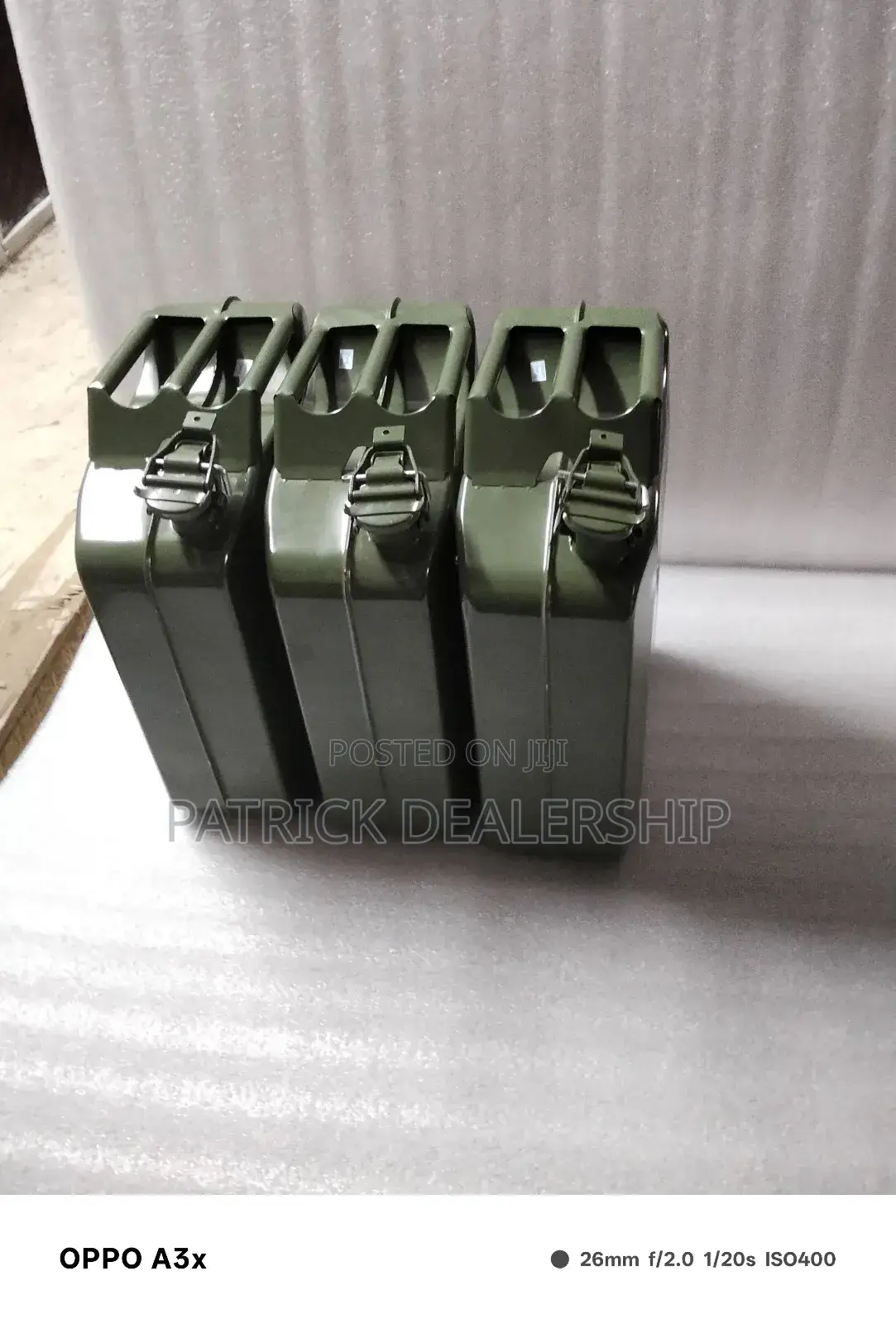 Green Jerry Can