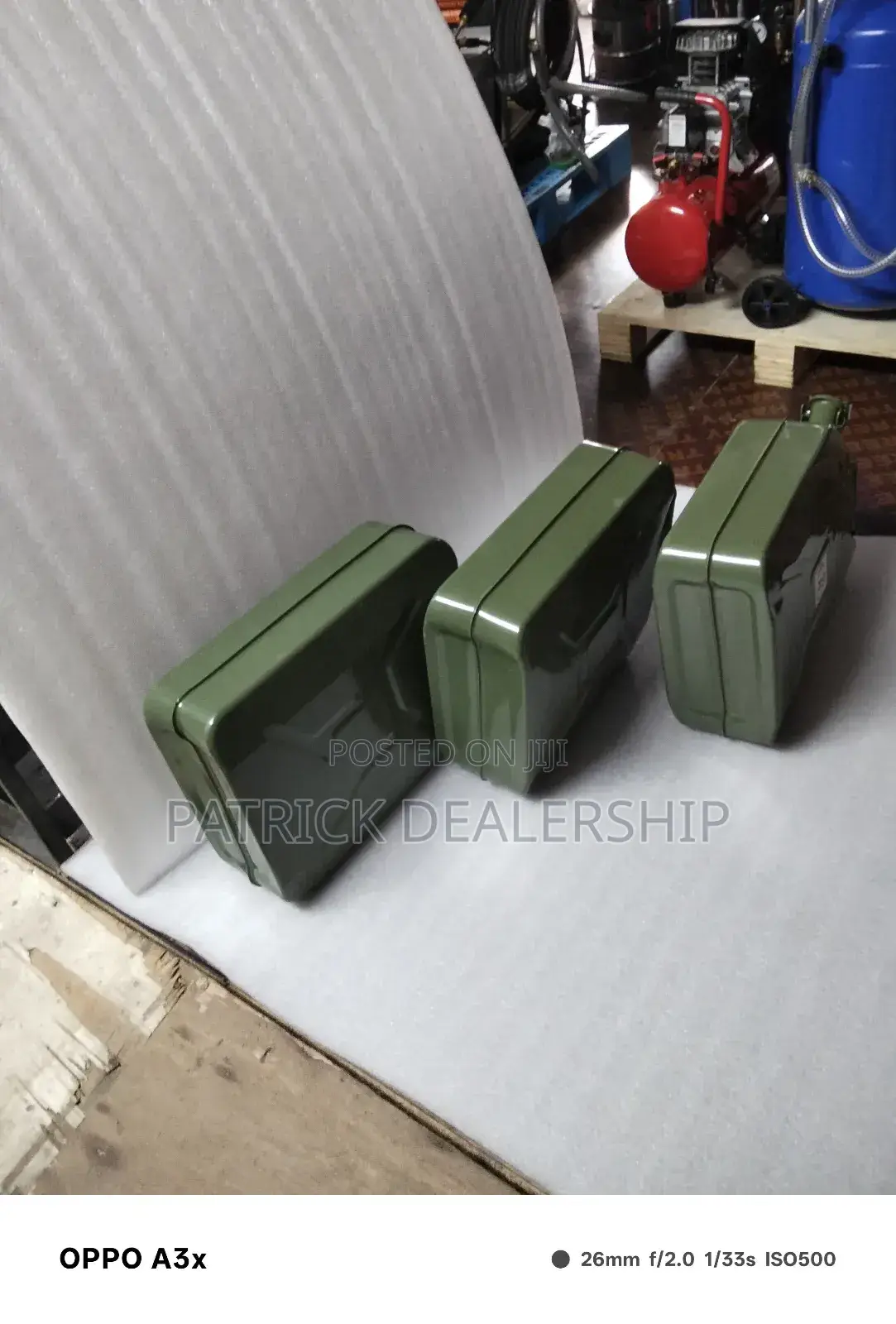 Green Jerry Can