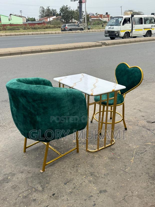 Styling Manicure Chairs And Table
