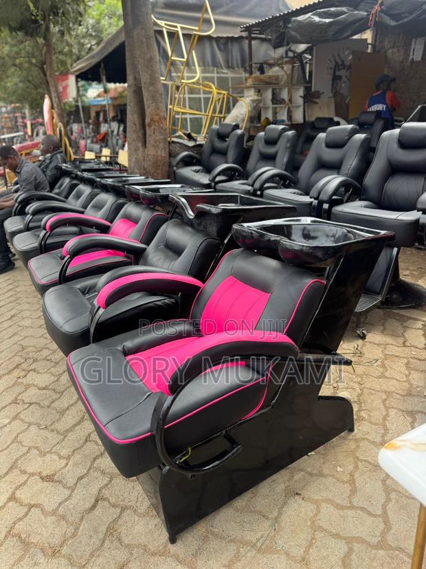 Pink Saloon Sink Chair