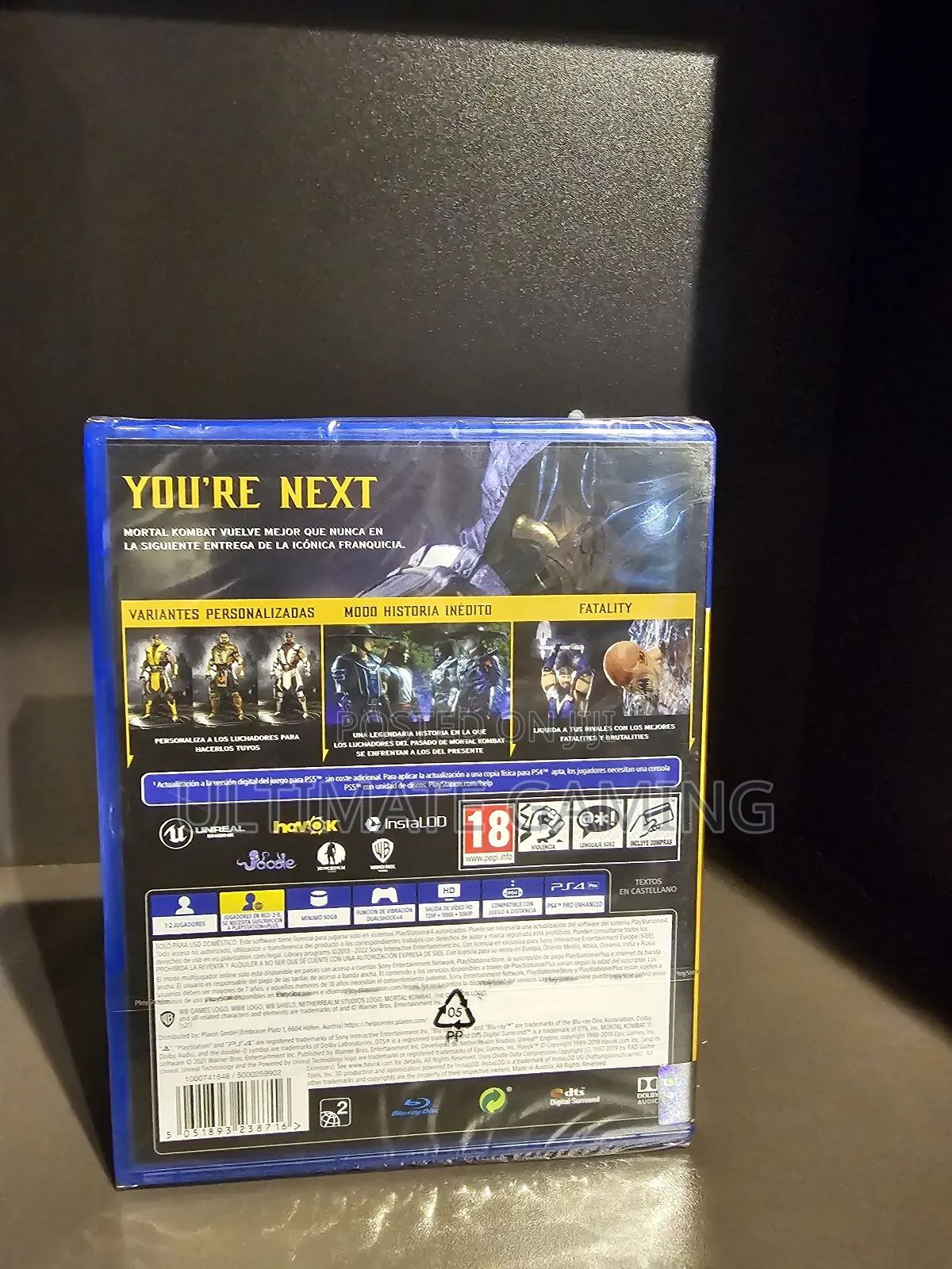 Mortal Kombat 11 for Playstation 4