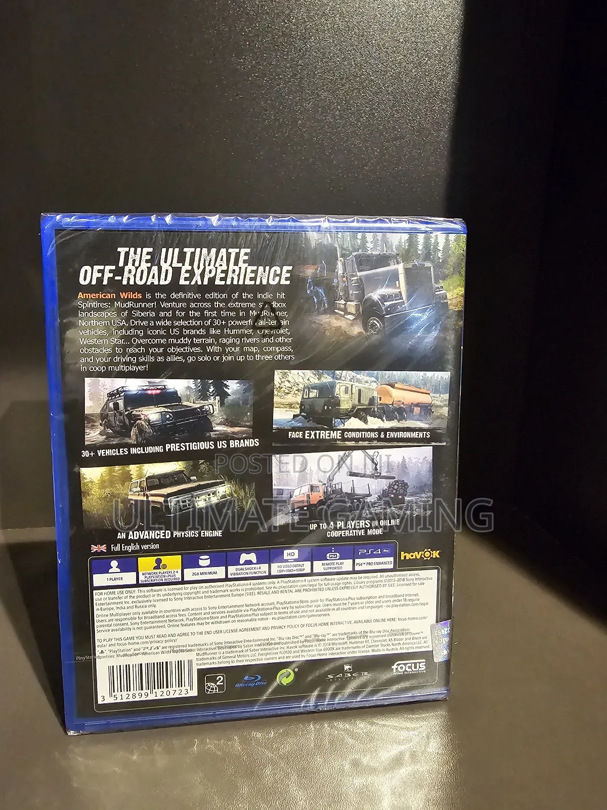 Ps4 Mud Runner American Wilds