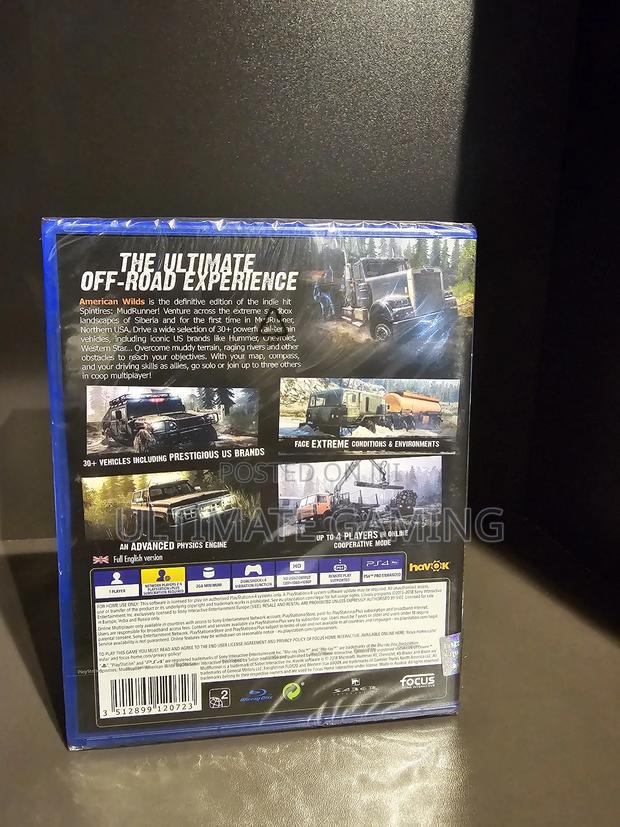 Ps4 Mud Runner American Wilds - thumbnail 2