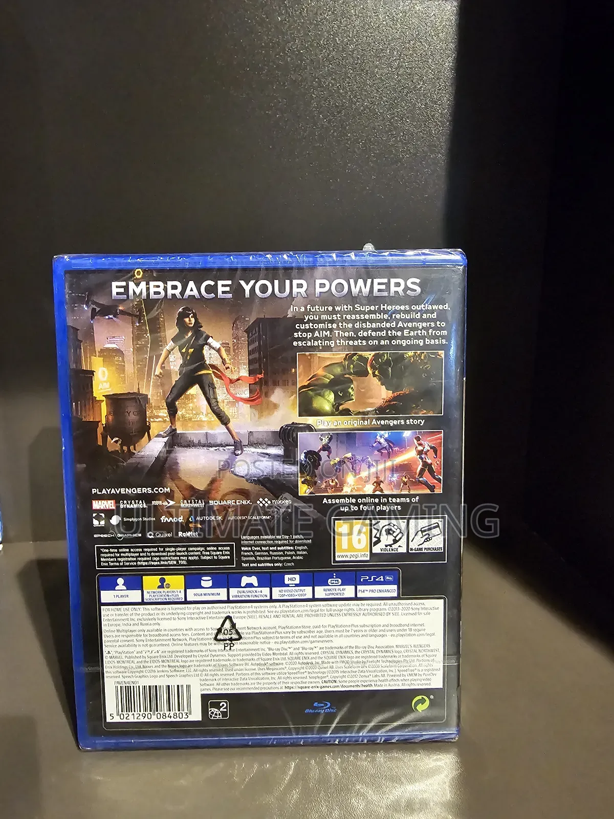 Marvel Avengers for Playstation 4