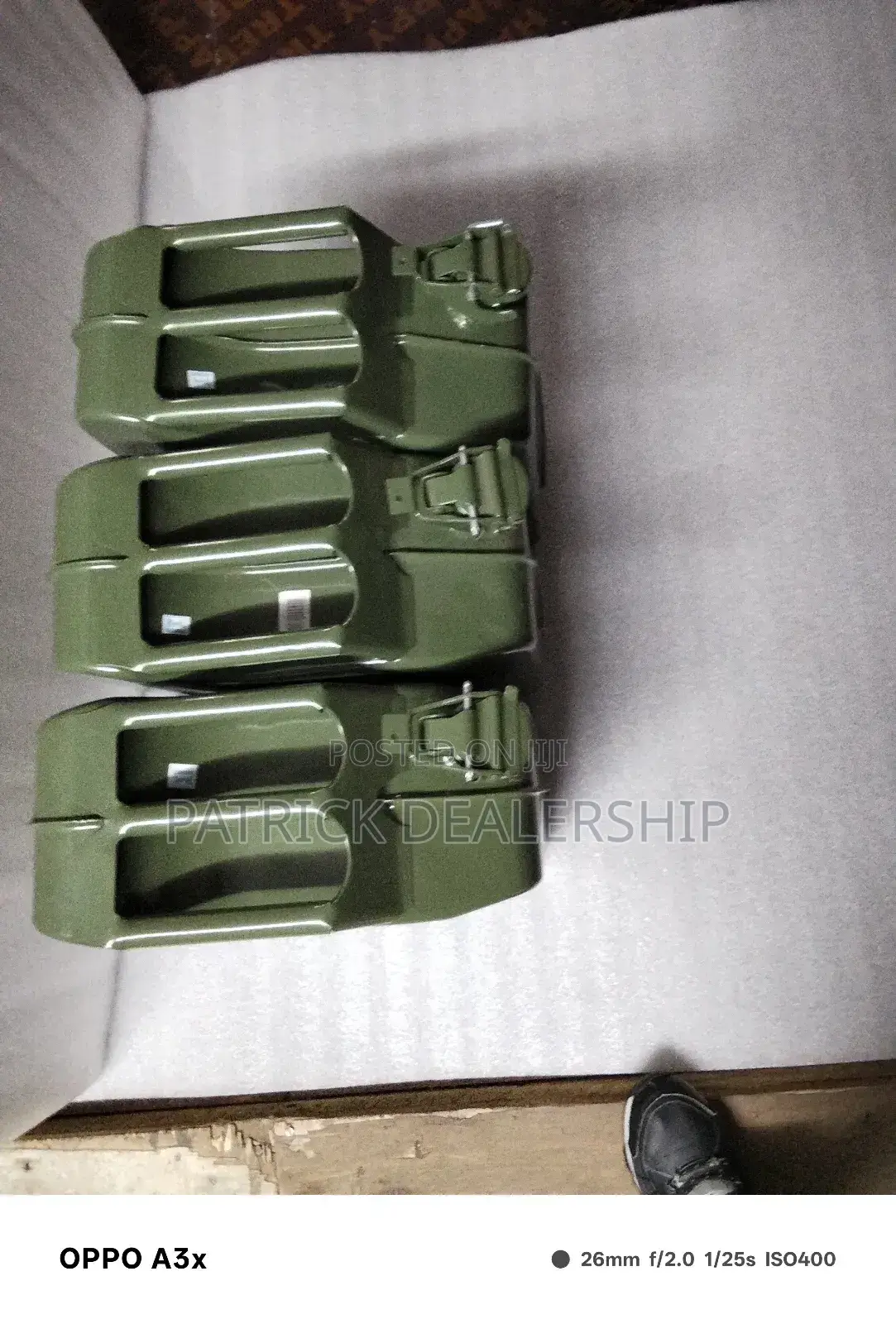 Metalic Green Jerry Can