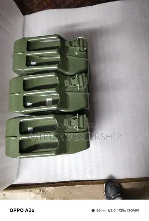 Metalic Green Jerry Can