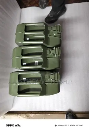 Metalic Green Jerry Can