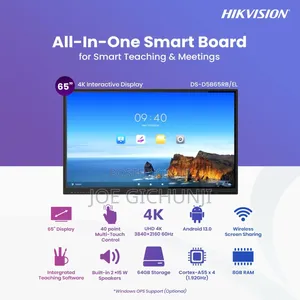 Hikvision
Ds-d5b65rb/El	65-inch 4k Interactive Display