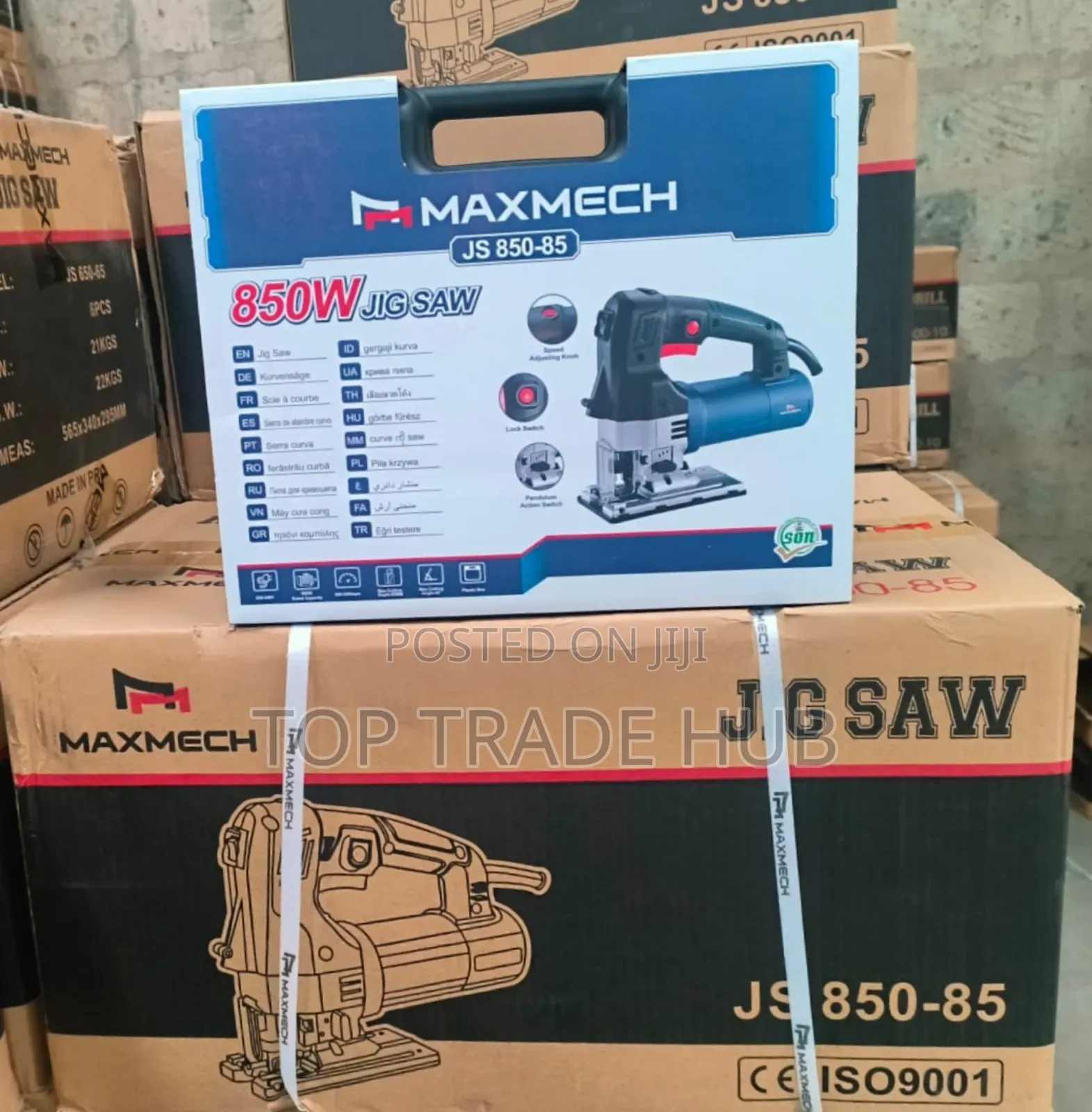 Versatile Maxmech Jigsaw 850watts ( Wood 85mm,Steel 10mm)