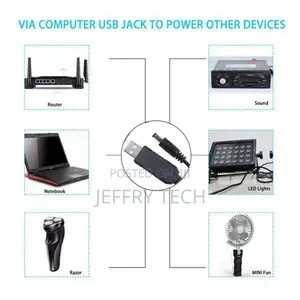 Usb Power Boost Line Dc 5v to 12v Step Up Module Usb Converter Adapter