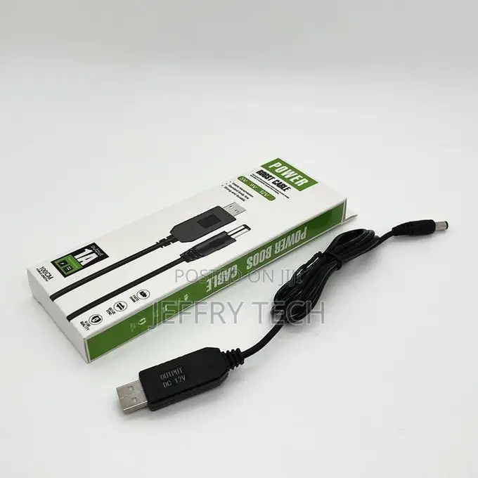 Multi-Voltage 5v 9v 12v Adapter Boost Cable for Routers Led Lights CCT