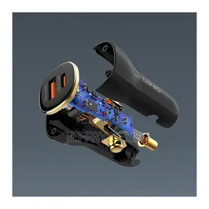Ldnio Car Charger Usb and Typ-C (C103)+Cable Lightning