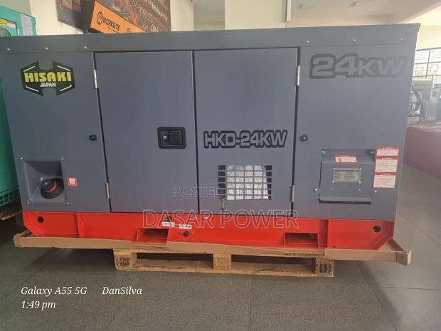 30kva Hisaki Japan Silent Generator - thumbnail 2