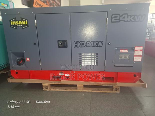 30kva Hisaki Japan Silent Generator - thumbnail 3