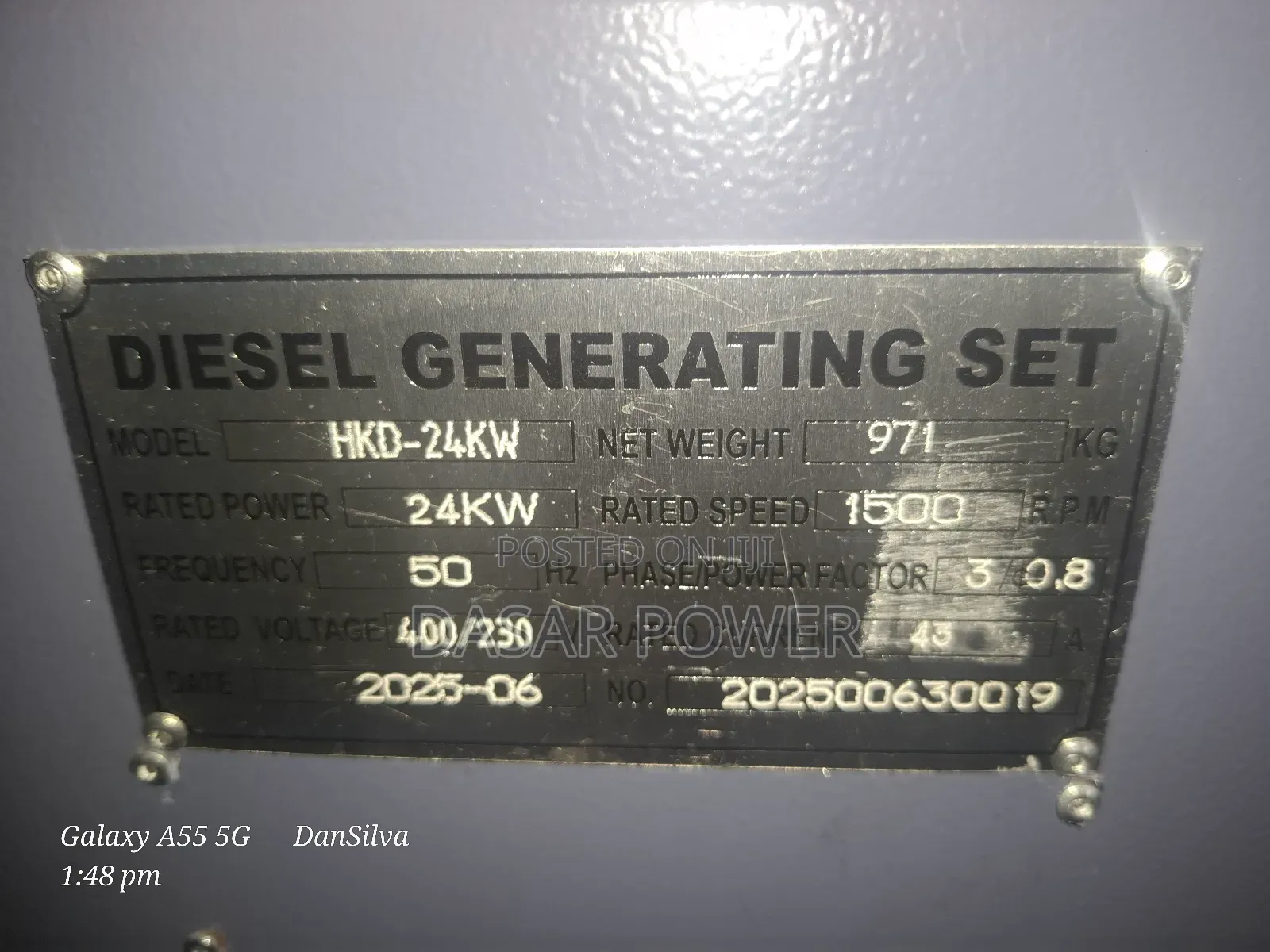 30kva Hisaki Japan Silent Generator
