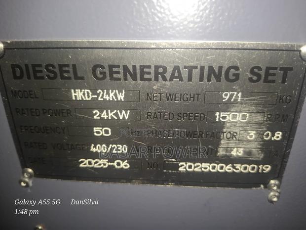 24kw/30kva Power Generator, 3phase. - thumbnail 3