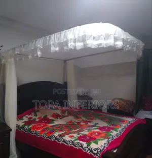 Easy to Fix 2 Stand Rail Mosquito Nets for Home and Hotel Beds