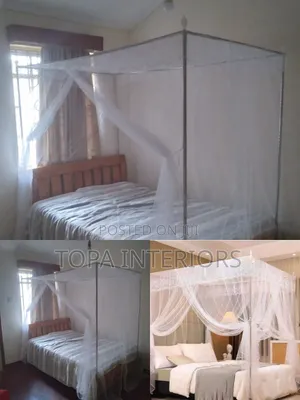 Home and Hotel 4 Stand Mosquito Nets for Mosquito Protection