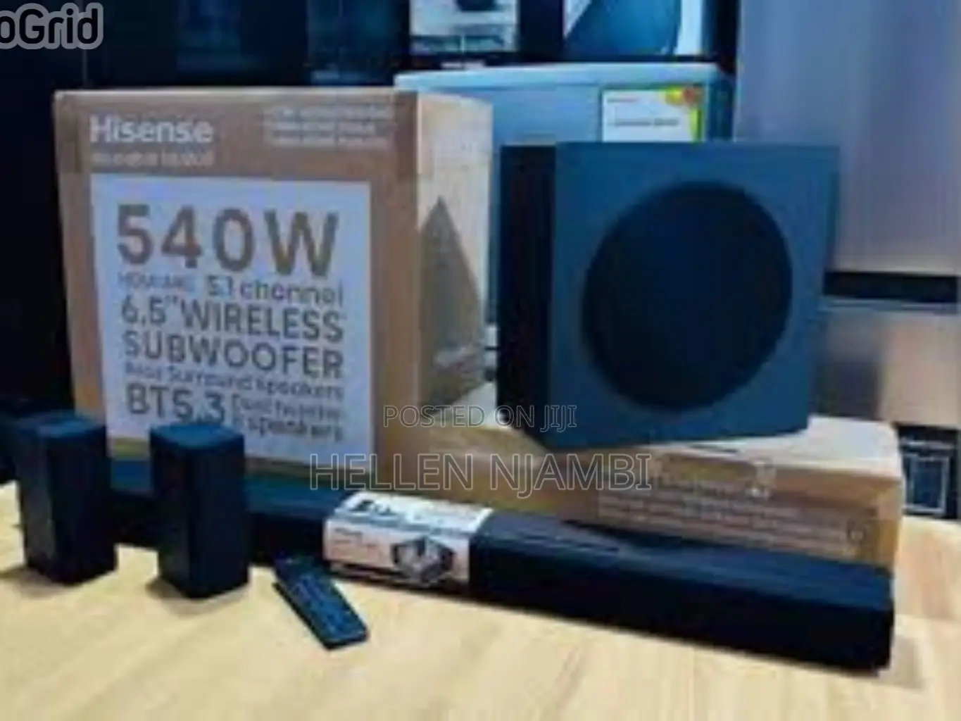 Hs100 Hisense 5.1ch 540watts Soundbar System