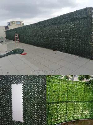 Outdoor All Weather Temporary Fencing Artificial Ivy Privacy Fence