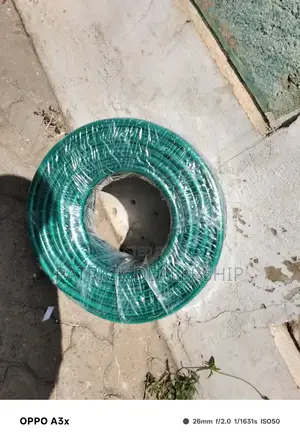 Green Braided Hose Pipes