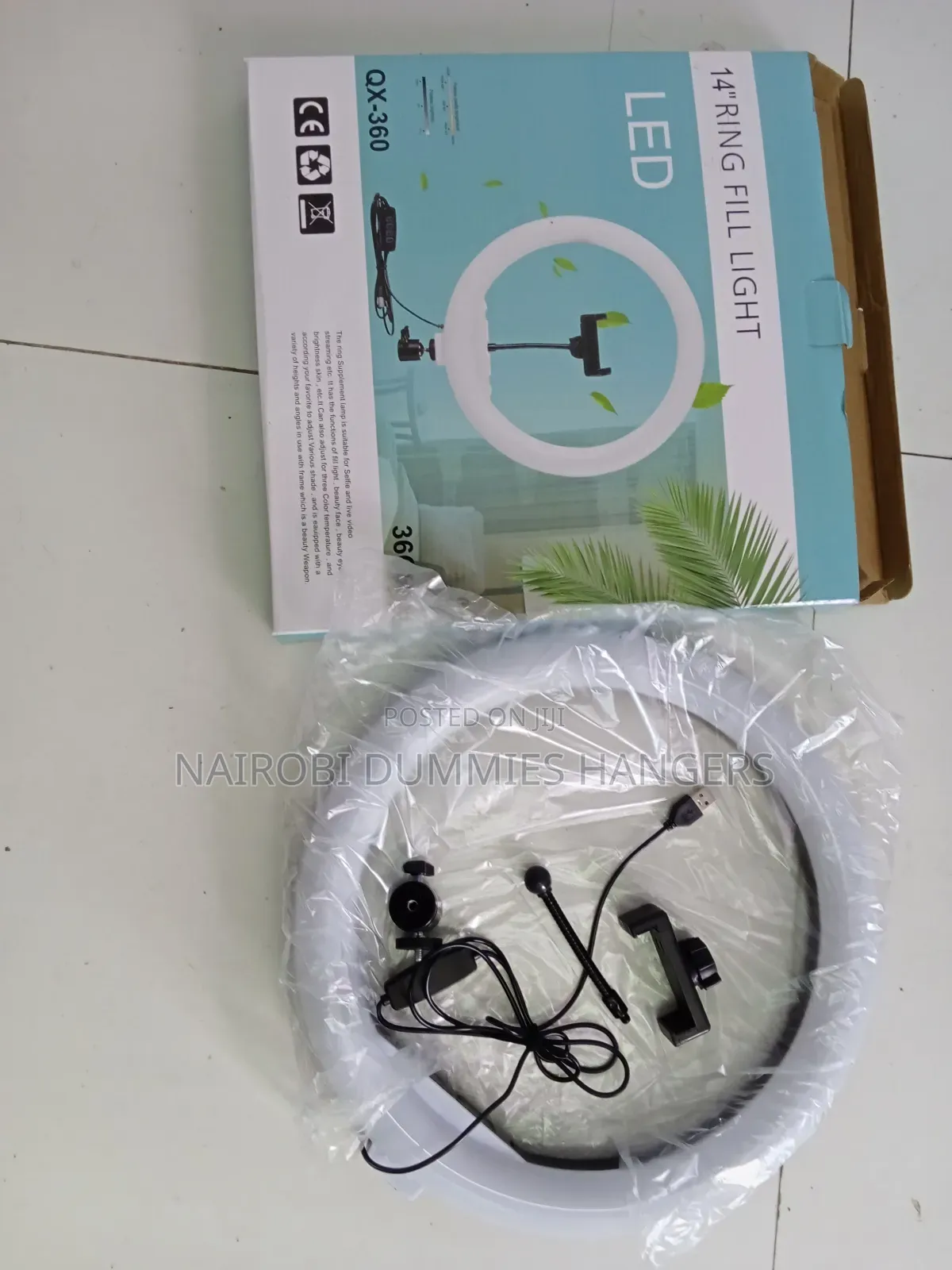 Ring Light 14" Inches With Free Tripod Stand