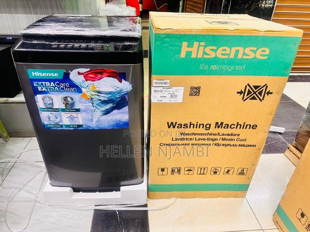 Hisense 8kg Top Load Full Automatic Washing Machine - main view