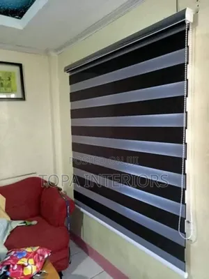 Horizontal Office Window Blinds Roller Blinds Installation