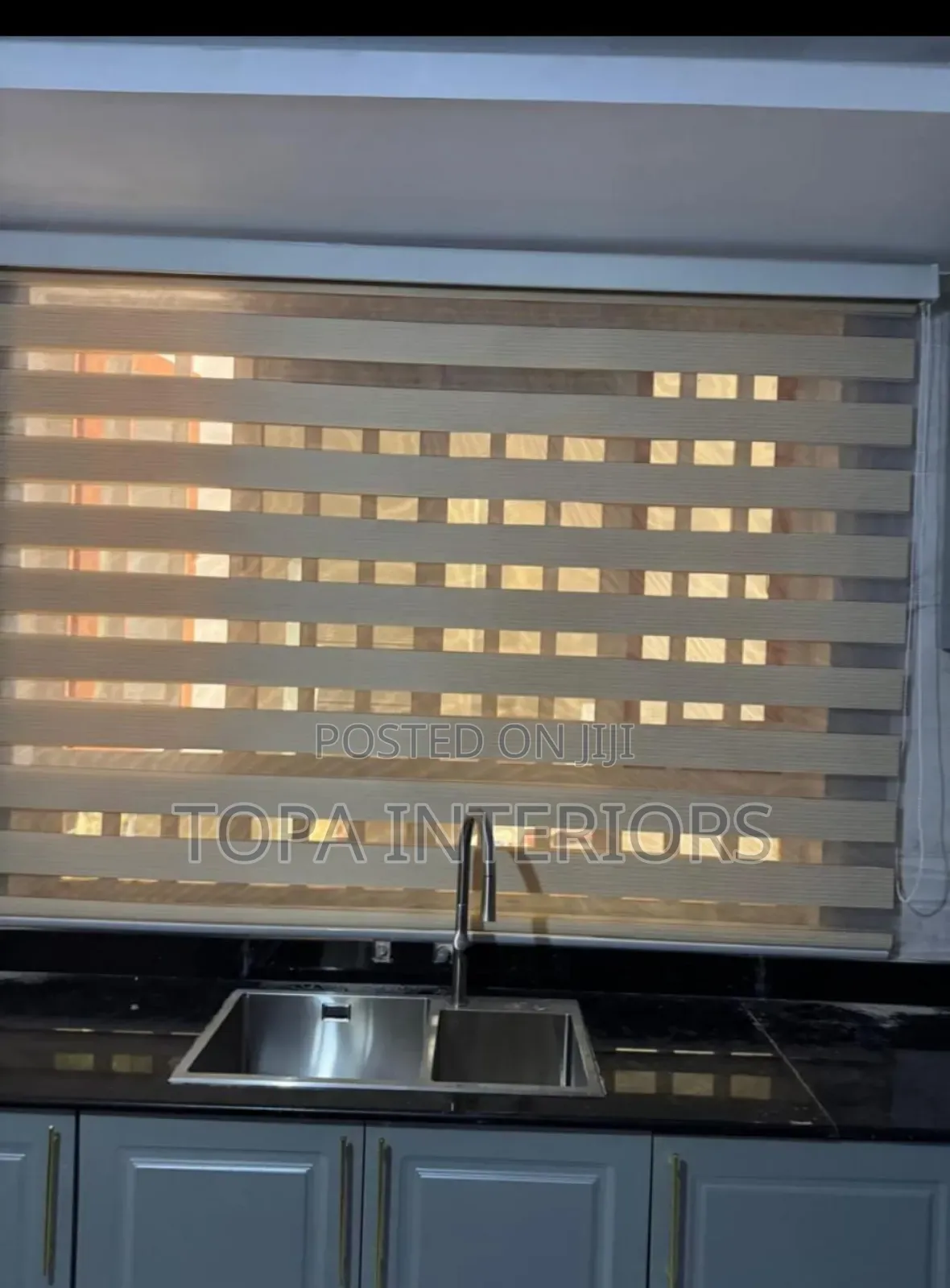 Kitchen Window Horizontal Office Roller Blinds