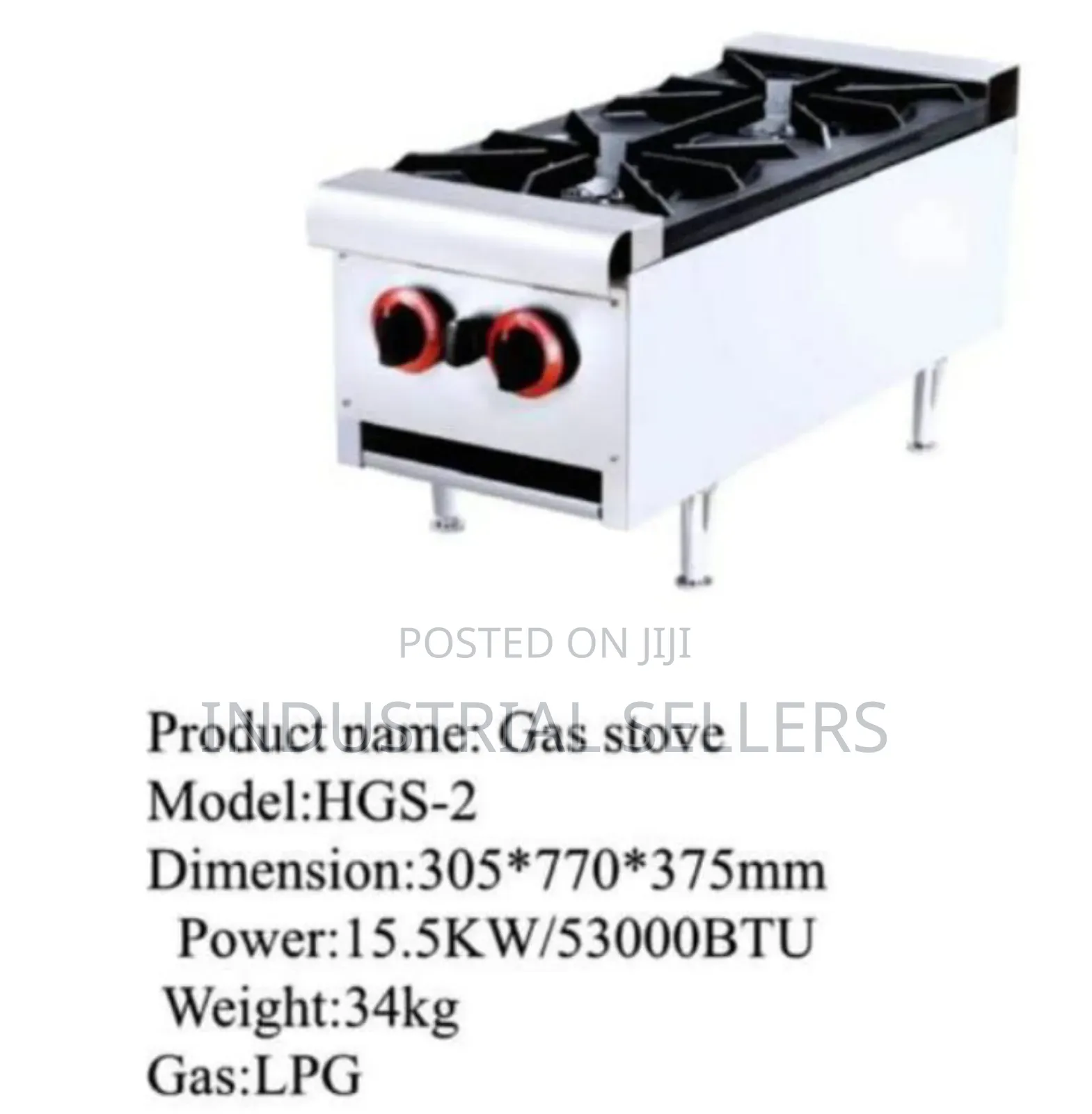 Brand New Double Gas Stove