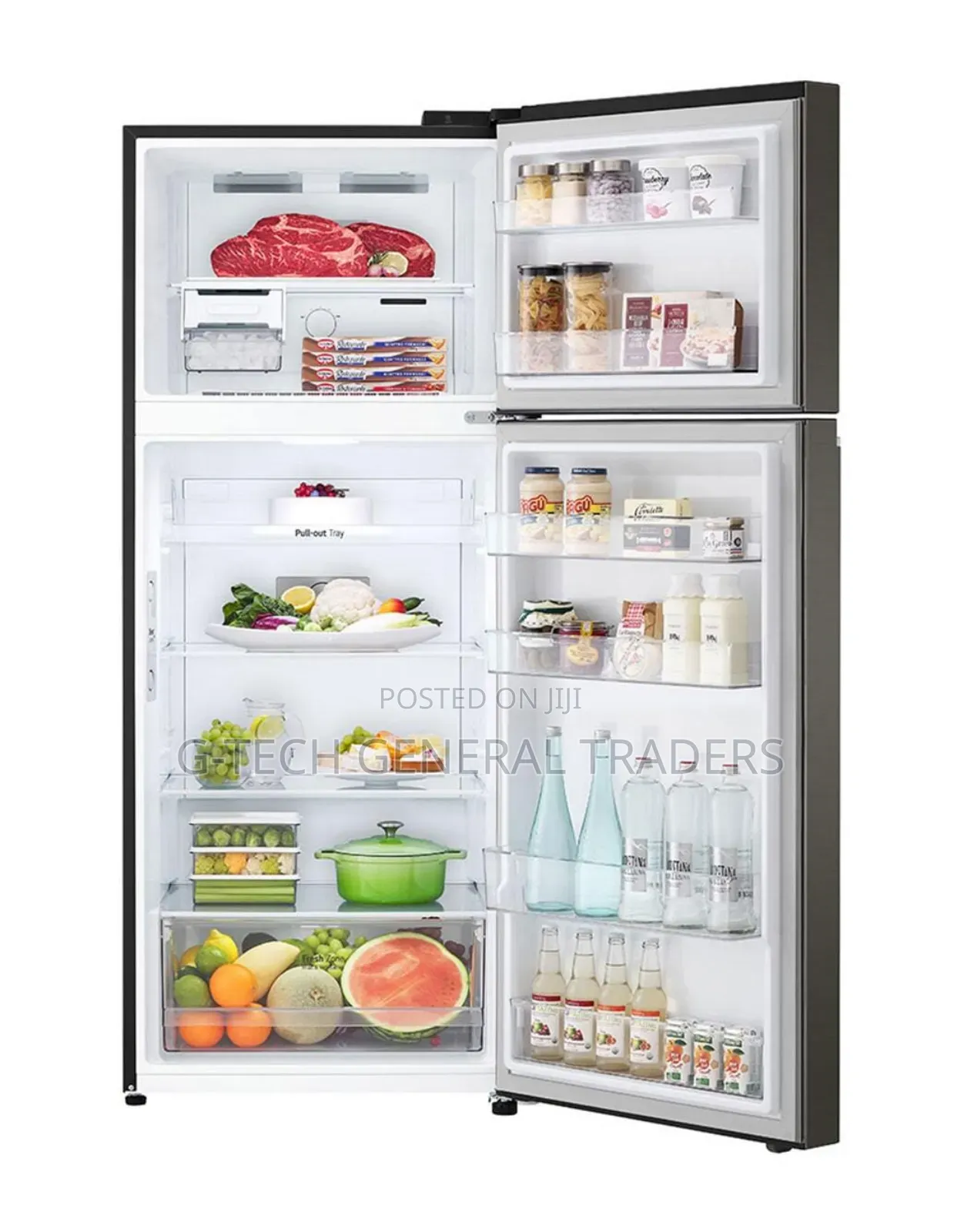 Lg 395l Double Door Total No Frost Refrigerator
