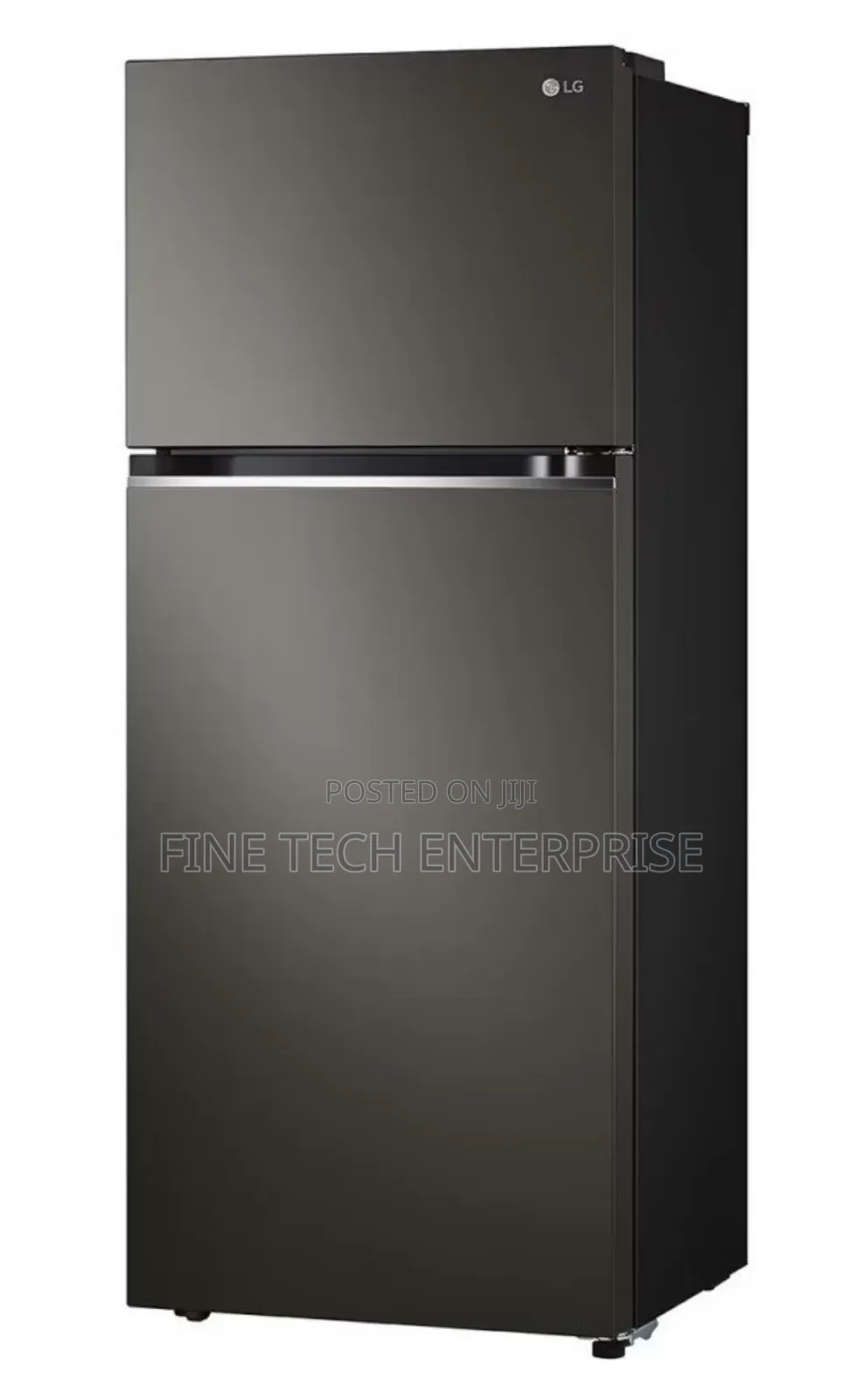 Lg  438 Litres Double Door Refrigerator Top Mounted Freezer Silver