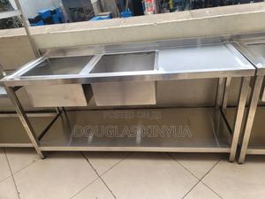 Stainless Steel Double Bow Washing Sink (Ss Double Sink) - thumbnail 2