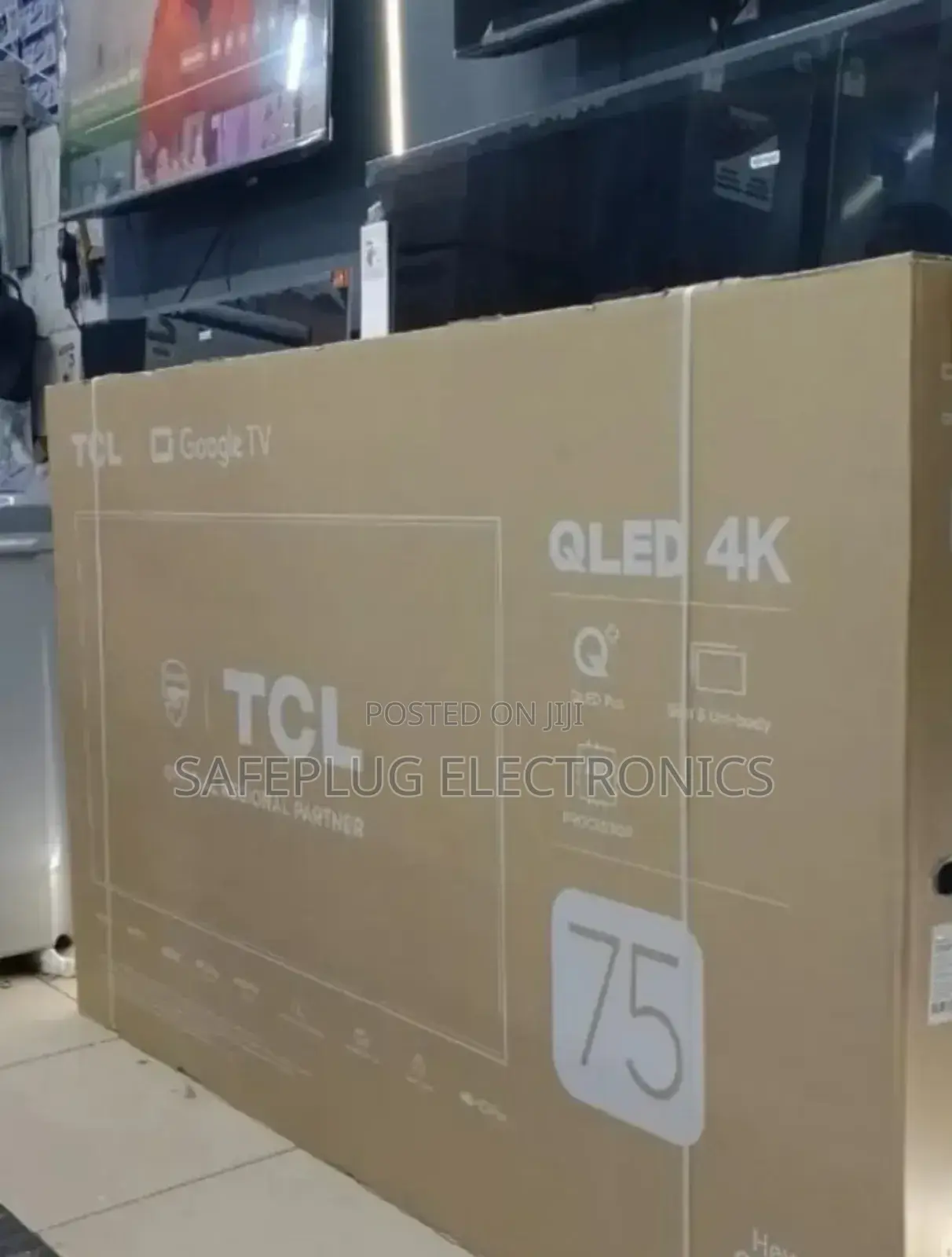 TCL 75inches Qled Tv