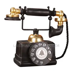Retro Telephone Desktop Vintage Decor Office Table and Home Decor