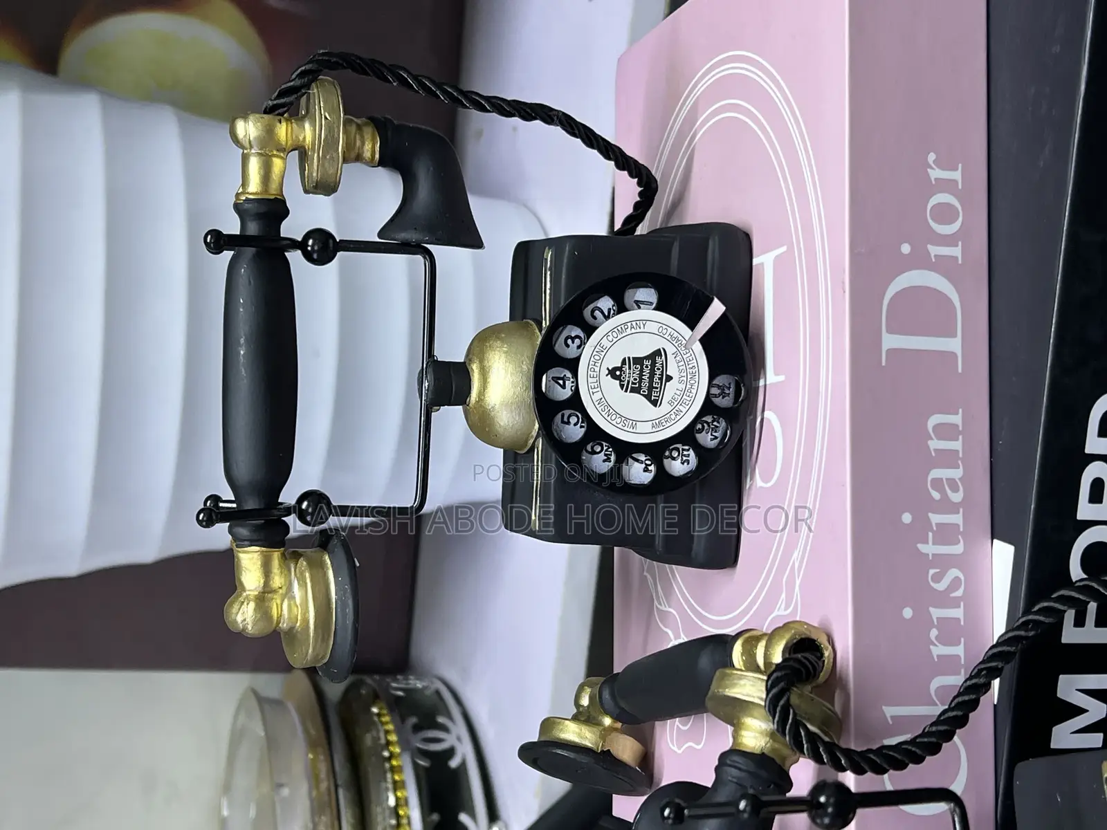 Decorative Retro Telephone Office Decor