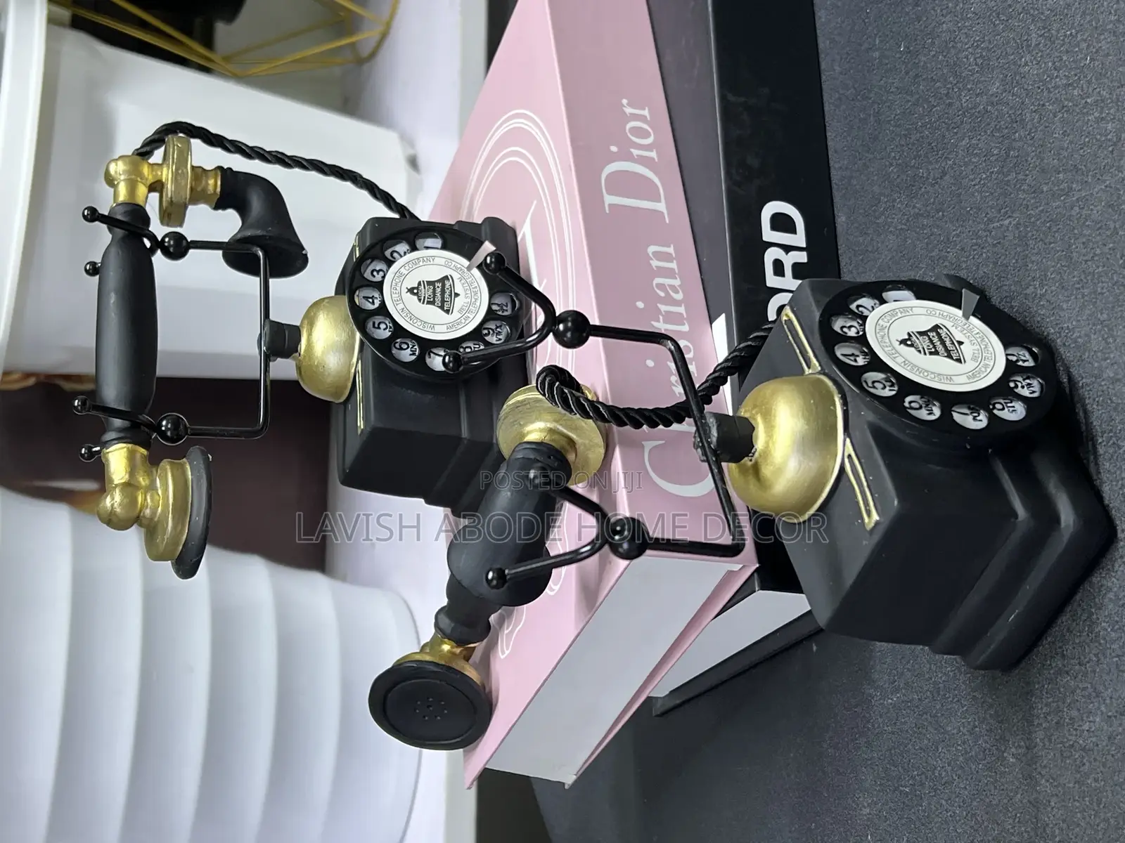 Decorative Retro Telephone Office Decor