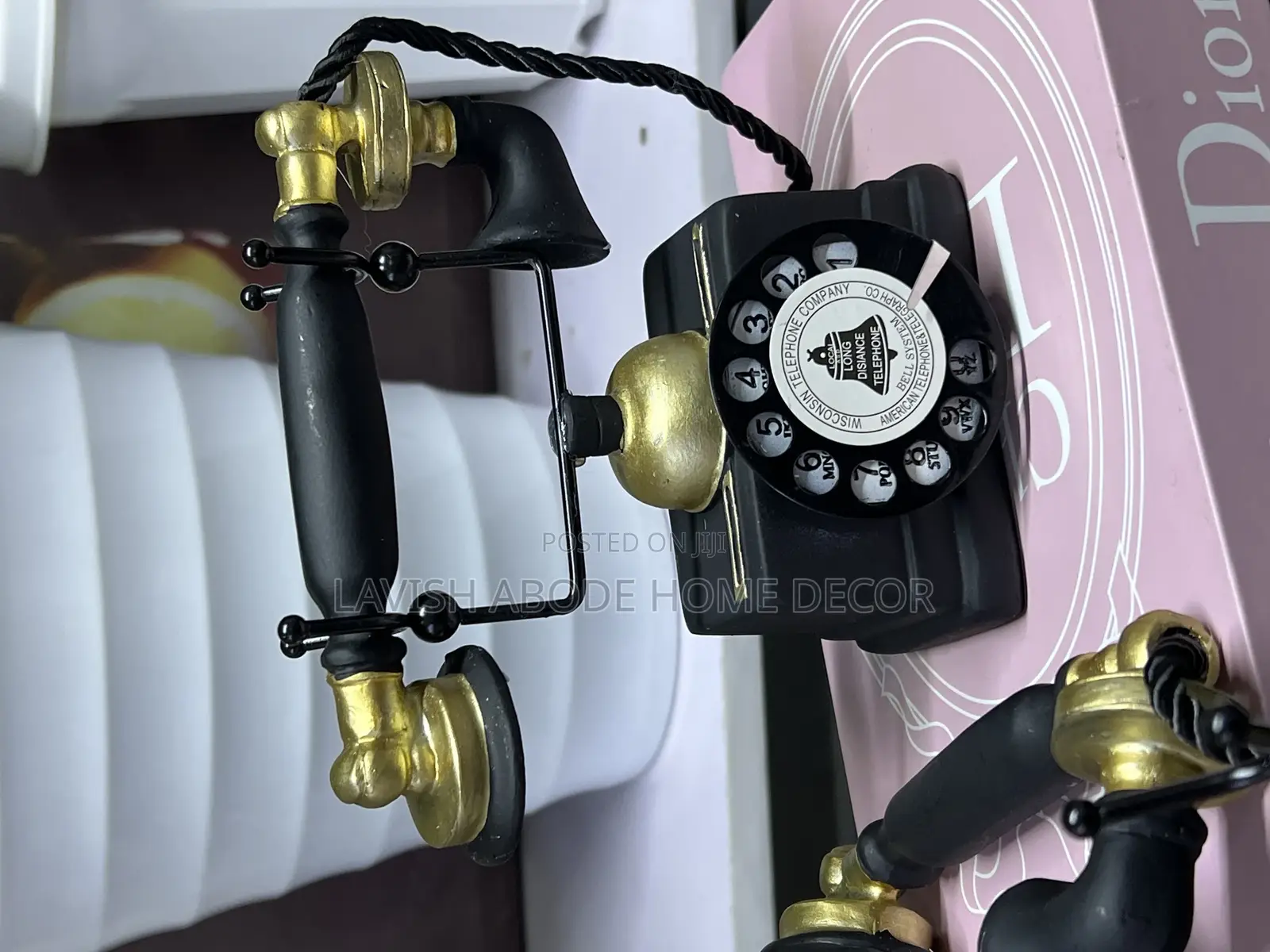 Decorative Retro Telephone Office Decor