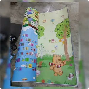 Double Sided Baby Crawling Mat 1.9ft by 2ft