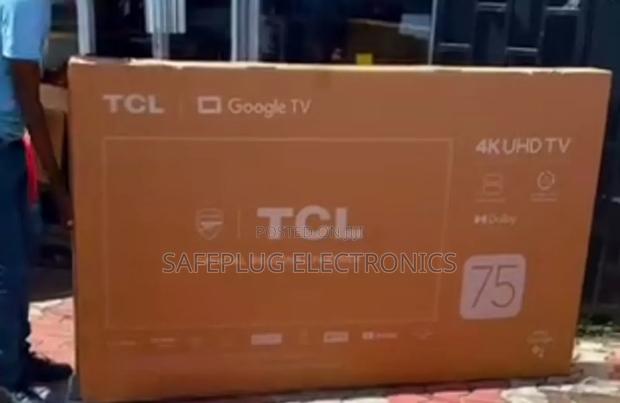75inch TCL Qled Smart Android Television - main view