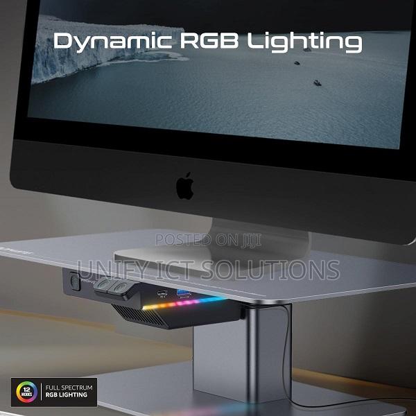 Promate Motorized Ergonomic Monitor Laptop Stand - thumbnail 2