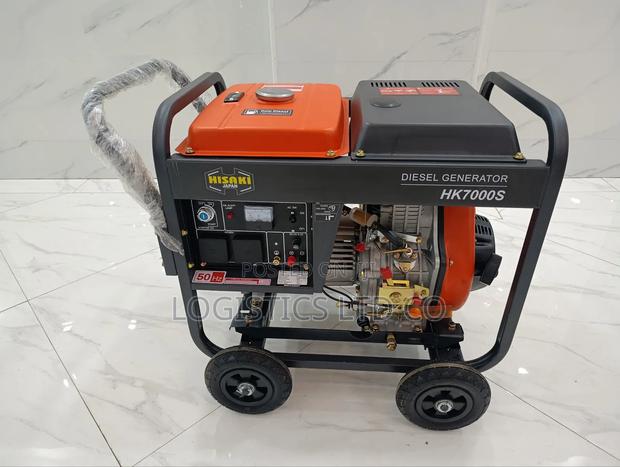 Hisaki 10kva Open Diesel Generator - main view