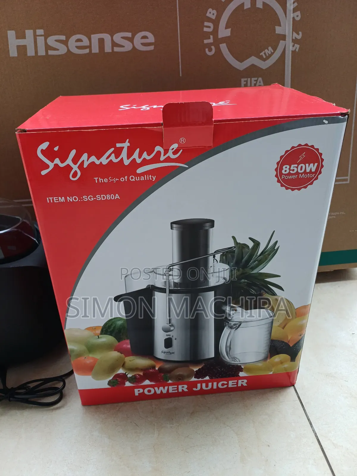 850w Signature Juicer Extractor Juice Extractor
